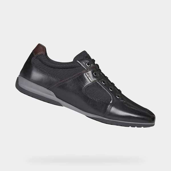 Geox Respira Black Mens Casual Shoes SS20.6FA1391